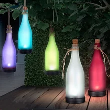 5 предмет в комплекте! Новинка Солнечная пластиковая бутылка датчик движения светильник наружная Водонепроницаемая Подвесная лампа с питанием от солнечной энернии для украшения сада ночной Светильник