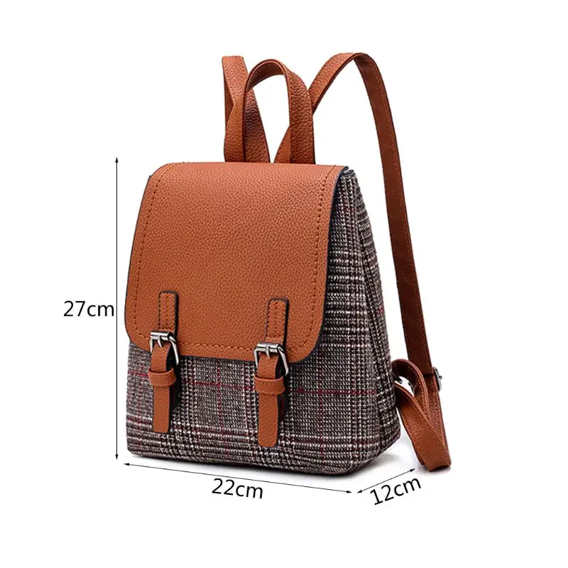 

Women Girls Fashion PU Leather Backpack Rucksack School Bag Travel Bookbags School Bags