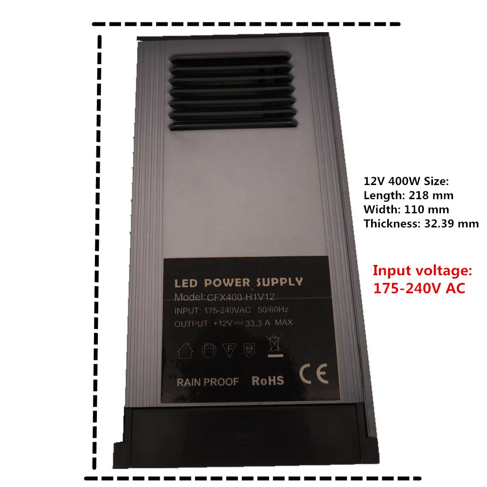 400W