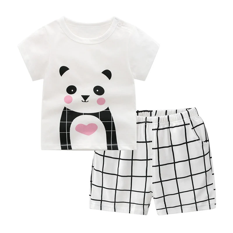 Elastic Waist White Shorts Clothes Set Weixinbuy Toddler Baby Girls Stripe Bowknot T-Shirt Top