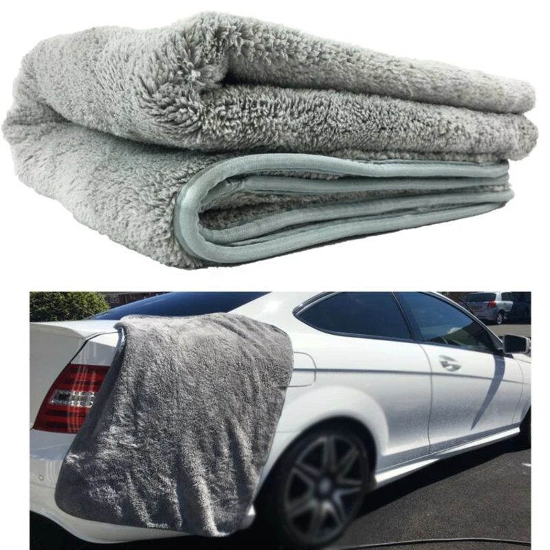 

1pcs Coral Velvet Towel Car Household Office Washing Waxing Clean Cloth 70*140cm
