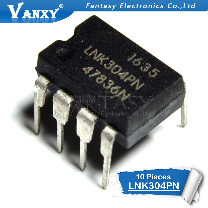 10PCS LNK304PN LNK304 LNK304P POWER DIP-7