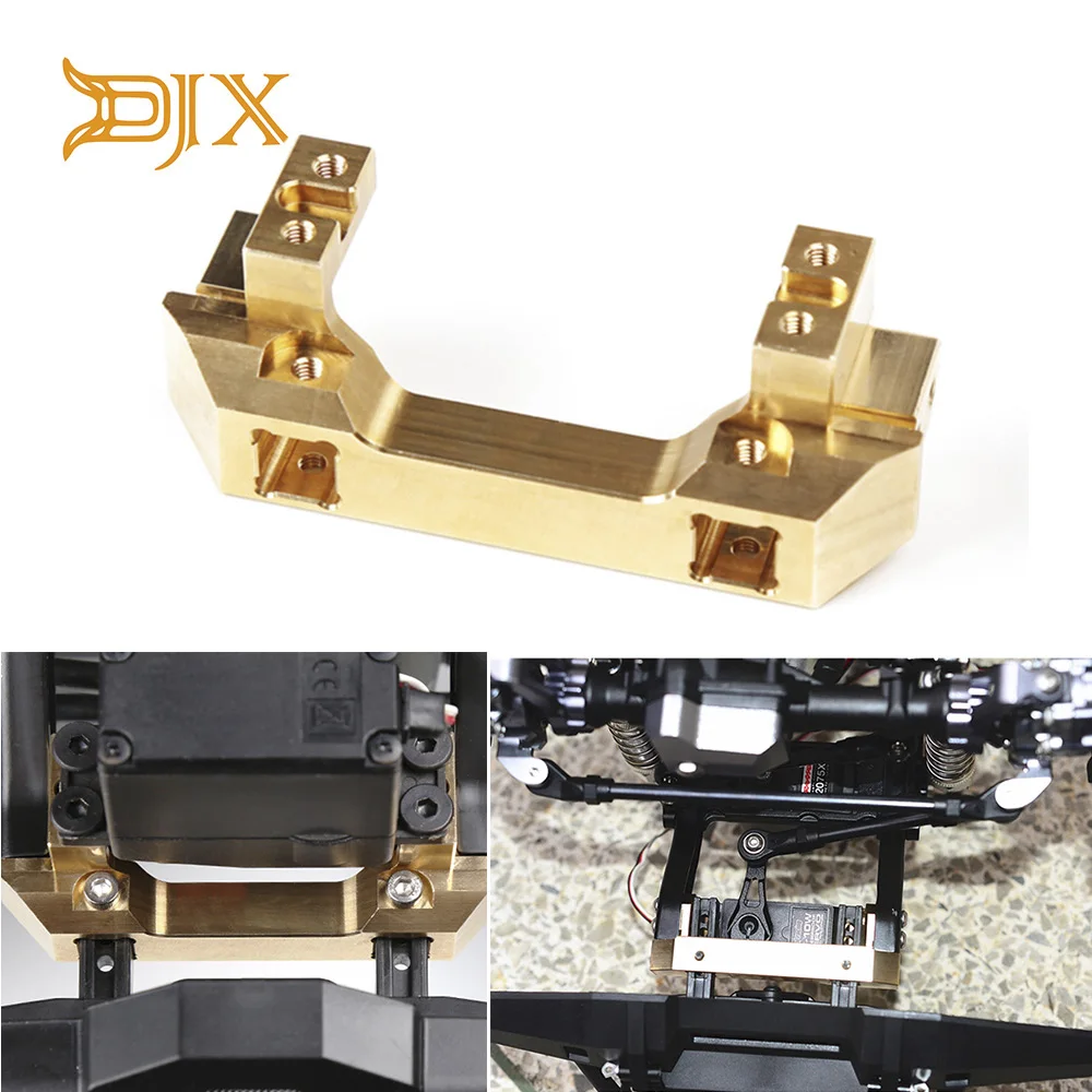 

DJX Copper TRX4 Front Servo Stand for 1/10 RC Crawler Car Traxxas TRX-4 TRX 4 Upgrade Parts