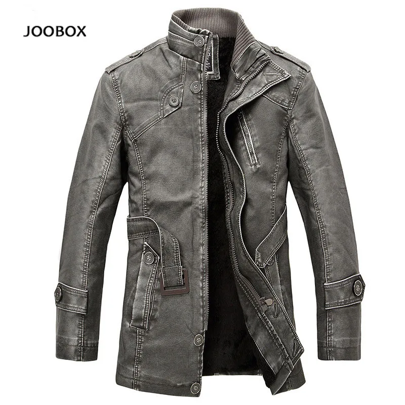 Удлиненная Кожаная Куртка Мужская Купить