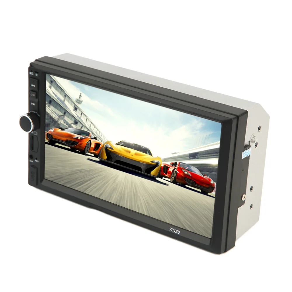 imágenes para De alta Calidad Negro 7 Pulgadas de Gran Pantalla Táctil de ALTA DEFINICIÓN Vehículo Bluetooth FM DVD/MP5 Jugador de Radio Auto Universal imágenes para De alta Calidad Negro 7 Pulgadas de Gran Pantalla Táctil de ALTA DEFINICIÓN Vehículo Bluetooth FM DVD/MP5 Jugador de Radio Auto Universal