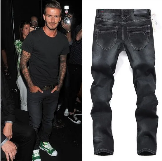 beckham black jeans