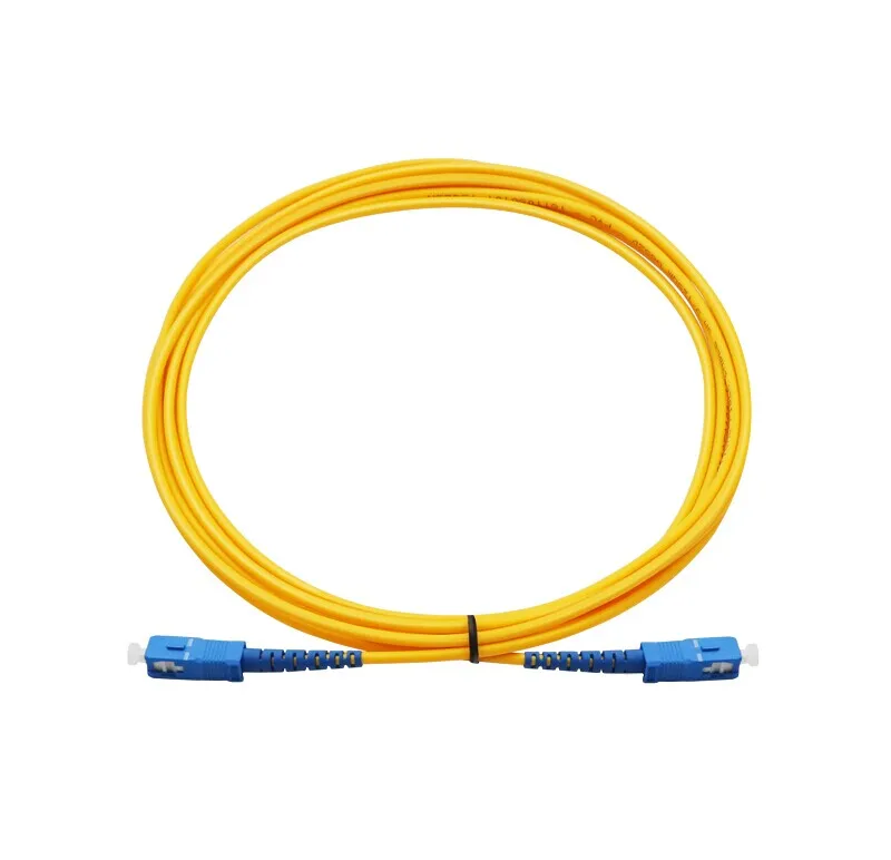 5 шт./лот 3 м SC/UPC-SC/UPC Волокно соединительный кабель волокно-оптические инструменты для наращивания волос одномодовый один волокно