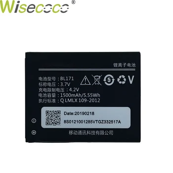 

Wisecoco 2pcs New Original 1500mAh BL171 Battery For Lenovo A319 A60 A500 A65 A390 A368 A390T A356 A370E A376 Phone + Track Code