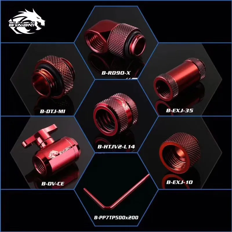 Buy Bykski Water Cooling Fitting Rigid Tubing Fitting