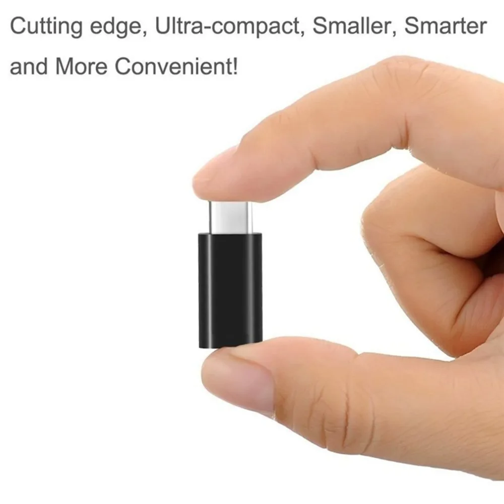 Universal USB 3.1 Type-C Connector to Micro USB Male to Female Converter Mini Portable USB-C Data Adapter Type C Device Android