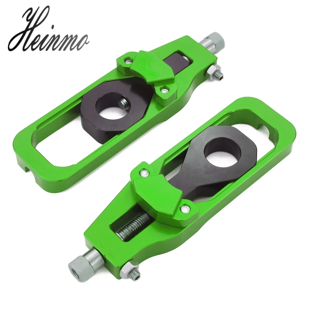 For Kawasaki Z900 Z 900 2017  Motorcycle Rear Axle Spindle Chain Adjuster Tensioner (5)