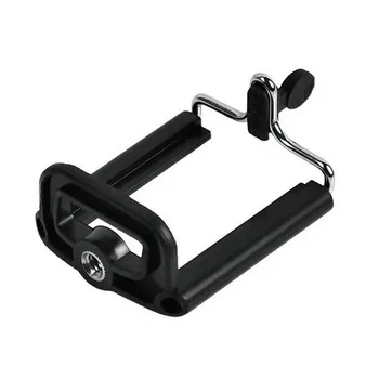 

Black Phone Holder Tripod for Phone Tripod Stand with 1/4 inch Nut Screw Hole Selfie Stick Phone Clip Accessories