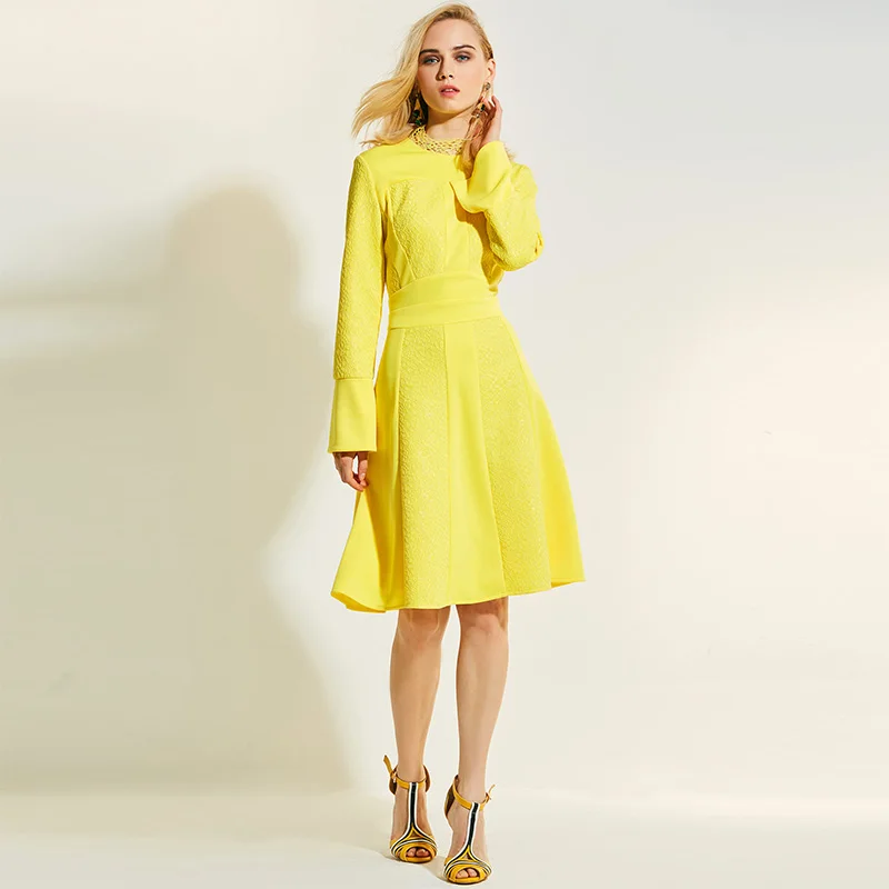 Sisjuly Женские винтажные платья осень весна лето воротник стойка длинный рукав