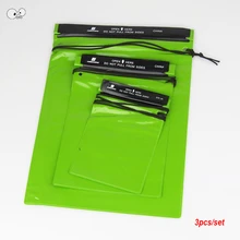 3 шт./партия непрозрачная Личная Водонепроницаемая сухая сумка плавающая Дайвинг океан спортивная сумка для хранения функциональный мешок бассейн из ПВХ мешок