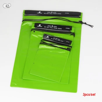 

3Pcs/lot Opaque Private Waterproof Dry Bag 2018 Floating Swimming Diving Ocean Sport Storage Functional Pouch PVC Pool Pack Sack