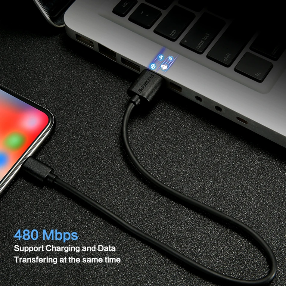 Кабель Micro USB FLOVEME для samsung Galaxy S6 Edge S7 S5 0,3 m/1 m/2 m/3 m type-C телефонный кабель для iPhone X 8 samsung S8 зарядное устройство