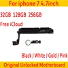 No iCloud for iphone 7 Motherboard with Touch ID/without Touch ID Original unlocked for iphone 7 Logic board,32GB 128GB 256GB ► Photo 2/3