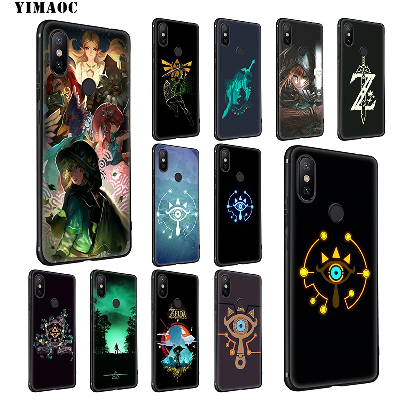 Легенда о Зельде мягкий чехол для Xiaomi mi 9T 9 8 Se 6 MAX 3 A1 A2 Lite CC9E CC9 6X 5X POCOPHONE F1 |