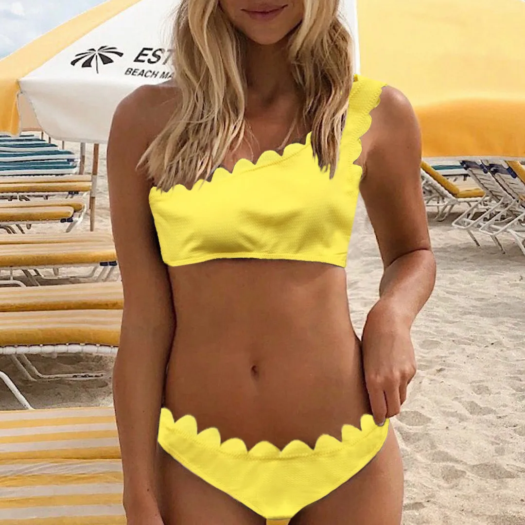 

Women's Swimming Suit Sexy Bikini Swimsuit 2019 Swimwear Women Beachwear Push up 2 pieces Bikini Swimsuit Bathing Suit