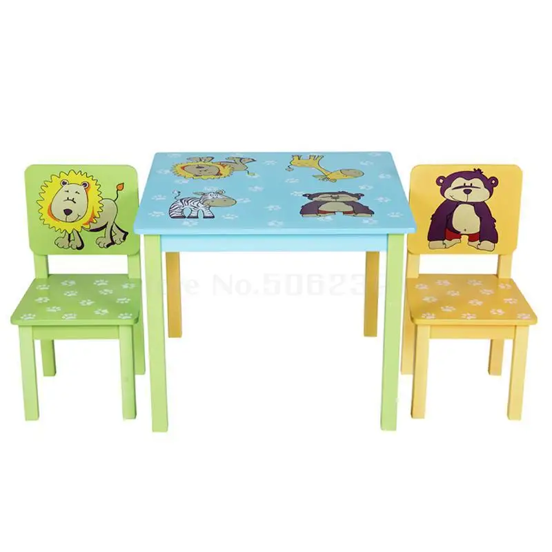 study table with chair for child