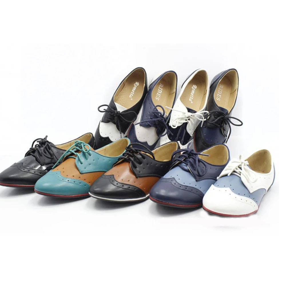 Fashion European And American Style Oxford Shoes For Women