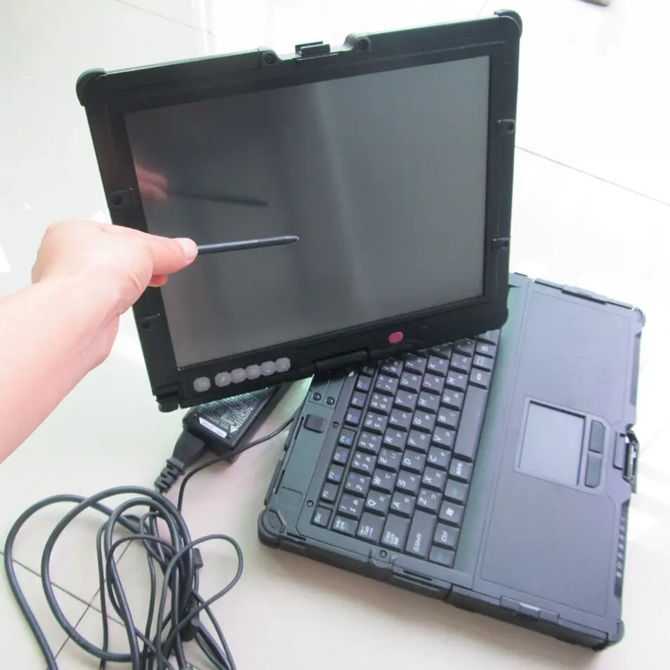 Auto car diagnostic laptop for NEC shieldpro laptop fit for mb star c3/ c4/ for bmw icom a2 b c