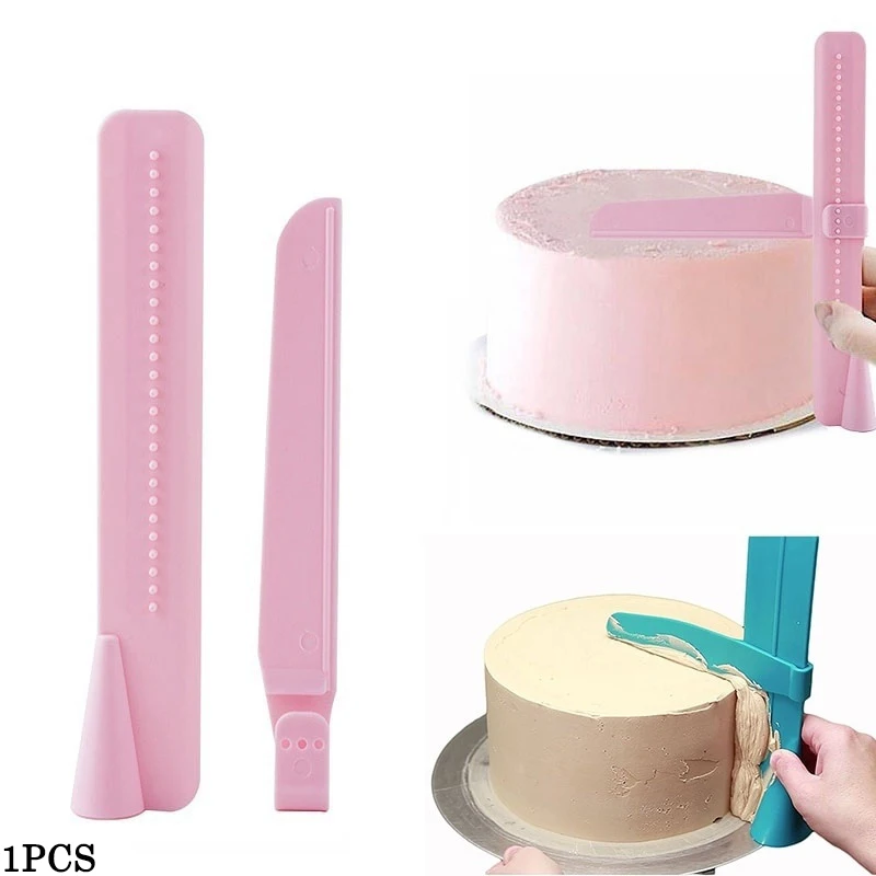 

Cake Scraper Smoother Adjustable Fondant Spatulas Cake Edge Smoother Cream Decorating DIY Bakeware Tableware Kitchen Cake Tool