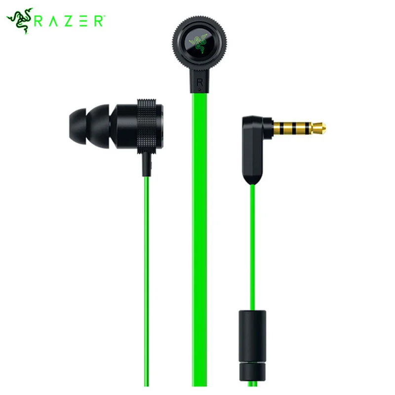 

Original Razer Hammerhead V2 In-ear Earphone 10mm Drivers Gaming 32ohm Earphone Noise Cancelling Earbud Stereo Wired Earphones