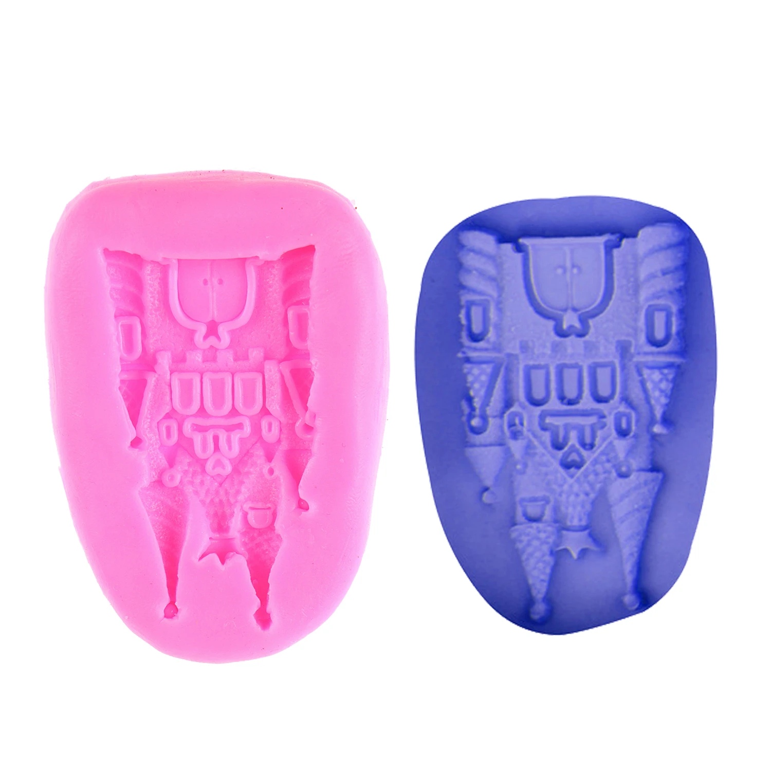 1PCS M0413 замок/юбка/башмак/лошадь/Тыква машина помадка мыло 3D торт Силиконовая Форма Кекс Конфеты Шоколад Украшение выпечки инструмент - Цвет: 1PCS