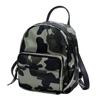 

Japan and Korean Style Nylon Waterproof Backpack Fashion Bags Women Small Travel Bag Flap Pocket Interior Zipper Pocket
