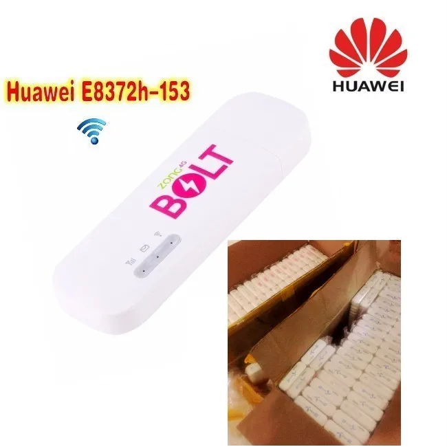 best wifi router Huawei E8372H-153 High Speed 4G + WiFi Modem USB Dongle With 4g antenna and huawei AF25 dock internet router