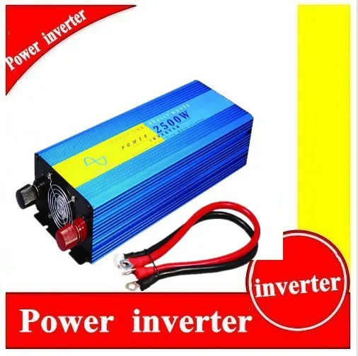 

Pure Sine Wave 24vdc 220vac 2500W/2.5KW Power Inverter