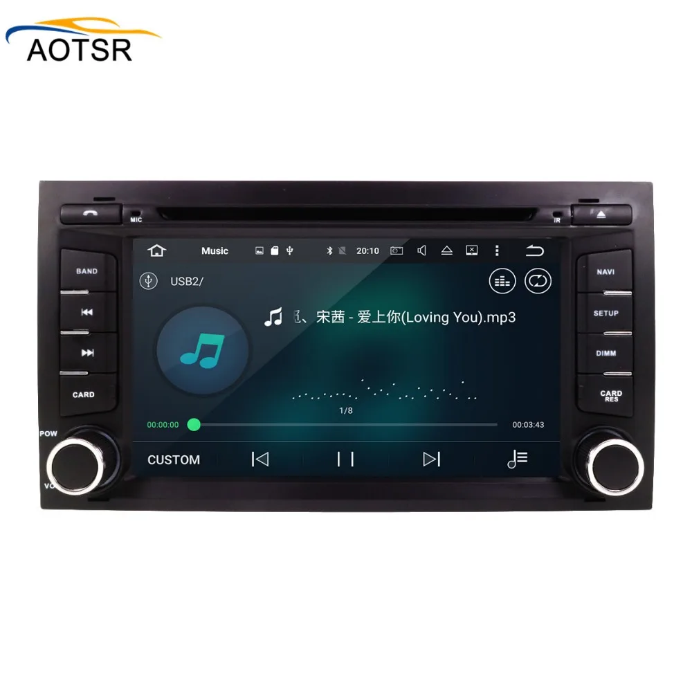 Top 7" Android 8.0 Car CD/DVD Player Stereo Head Unit For Seat Leon 2012 2013 2014 2015 2016 2017 car gps navigation radio wit 8core 2
