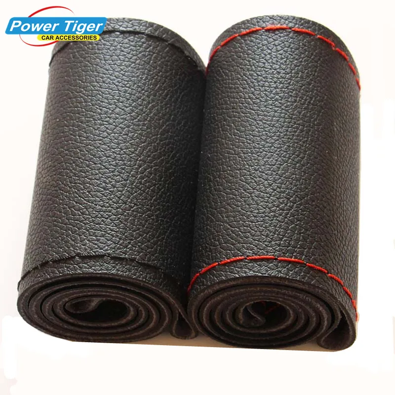 DIY Steering Wheel Covers Extremely Soft Leather Braid on the Steering-Wheel of Car With Needle and Thread Interior Accessories DIY Steering Wheel Covers Extremely Soft Leather Braid on the Steering-Wheel of Car With Needle and Thread Interior Accessories