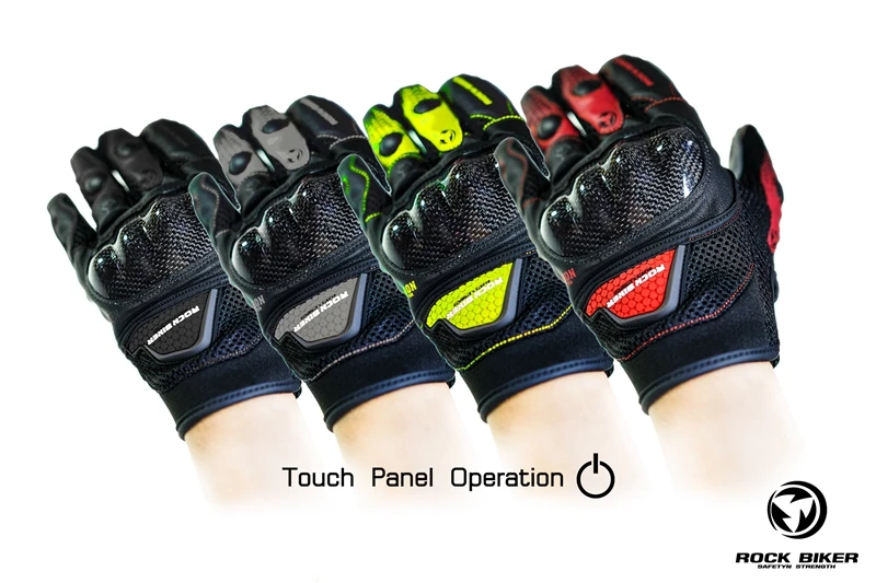 

Knight gloves Rock bike 2017 new vintage motorcycle gloves off-road locomotive long finger riding gloves