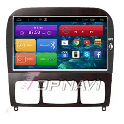 Topnavi 4 ядра Android 6,0 автомобиль gps навигации для S350 1998 1999 2000 2001 2002 2003 2004 2005 для Benz Авторадио, NO DVD