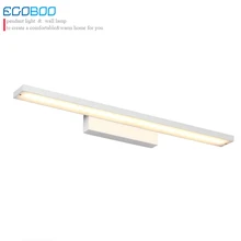 Пейзаж lighting16w 80 см длинная белая линия Алюминиевый настенный кронштейн для внутреннего ванной зеркало светодиодное декоративное освещение
