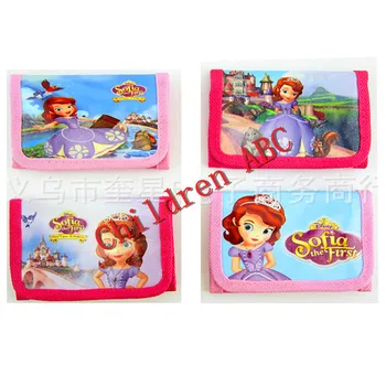 

2pcs/ lot Pupils packet cartoon wallet card pack Sofia stationery cartoon children small purse Stationery Card Package Party gif