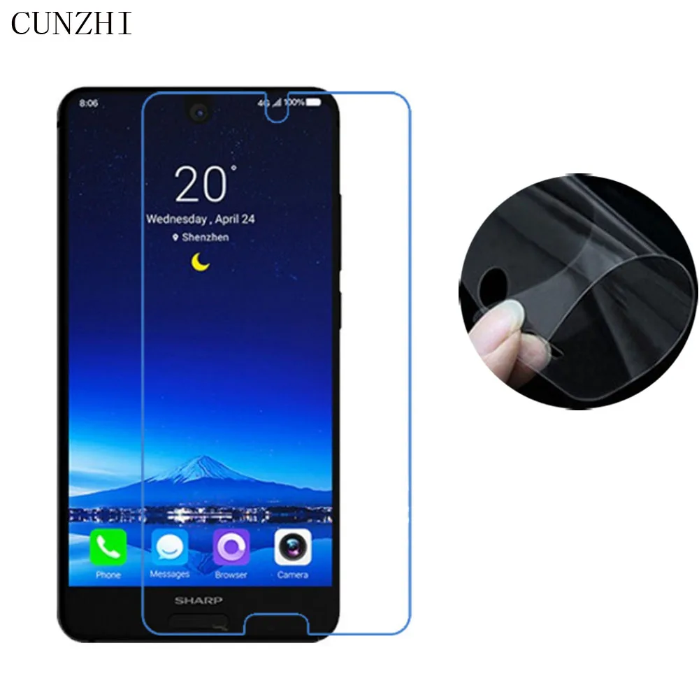 

cunzhi High Clear LCD Screen Protector For Sharp Aquos S2 Protection Ultra Slim Film