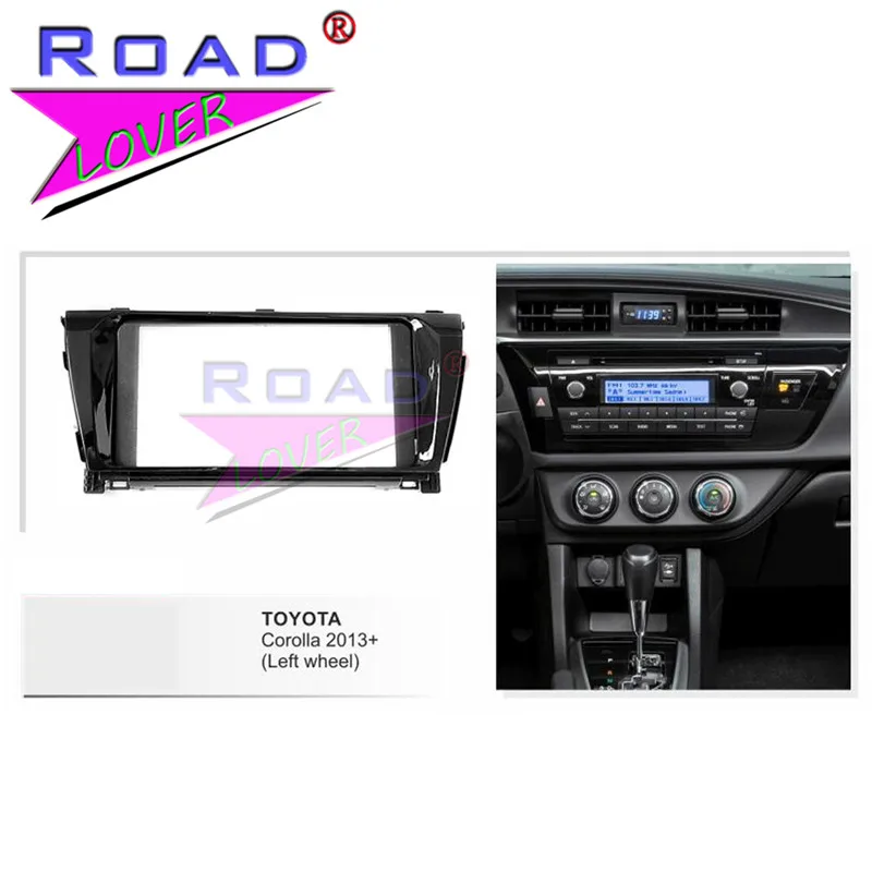 TOPNAVI 202*102 мм автомобильный радиоприемник для Toyota Corolla/Altis/Levin 2013- Dash Mount Kit Адаптерная рамка Панель рамка-стенд