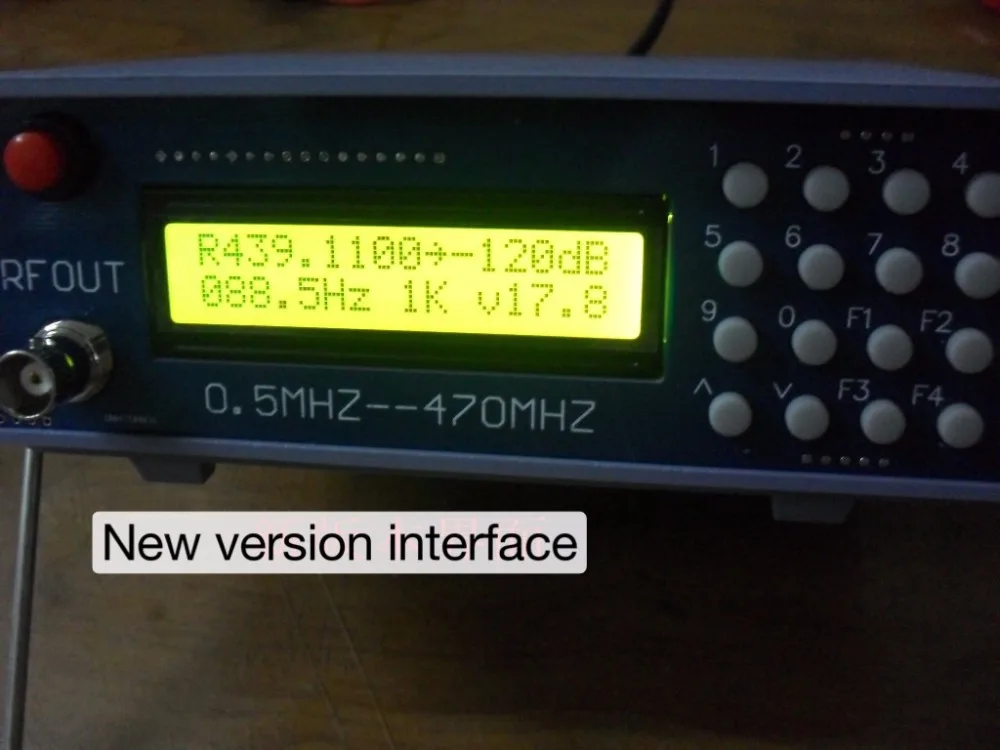 Новая версия Высокочастотный источник сигнала радиочастотный генератор сигналов 0,5-470 МГц 0,5 МГц-470 МГц FM переговорный радиочастотный генератор сигналов тестер