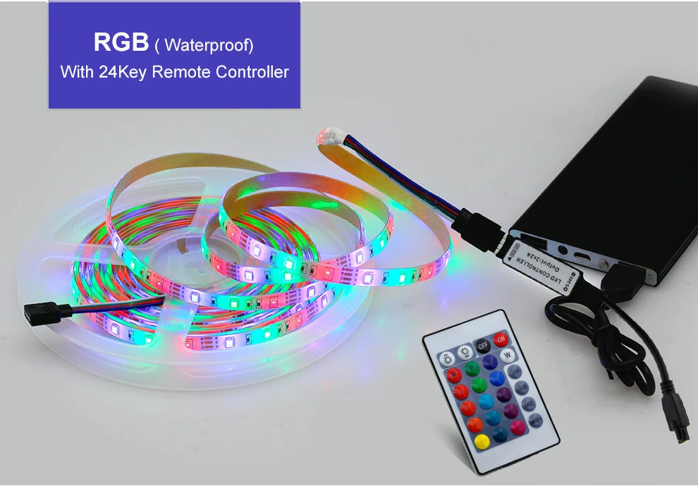 5 В USB Светодиодная лента 1 м 2 м 3 м 4 м 5 м теплый белый/RGB Светодиодная лента 2835 ТВ фоновое освещение Decoracion сказочные огни