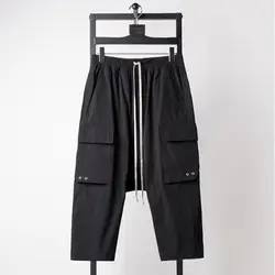 Новый список Diablo Двусторонняя жесткость сумки с карманами Харлан брюки для девочек Европа и Америка удобные для мужчин темно шорты женщи