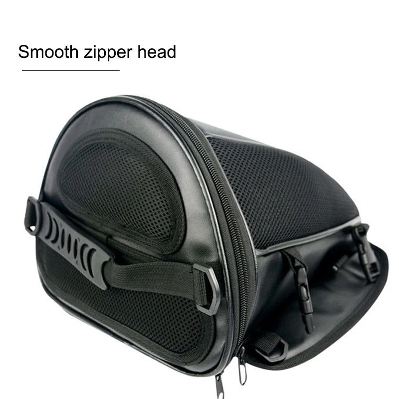 

Storage Black Replacement Back Seat 28*28*25cm Motorcycle Bag Set Polyurethane leather Useful