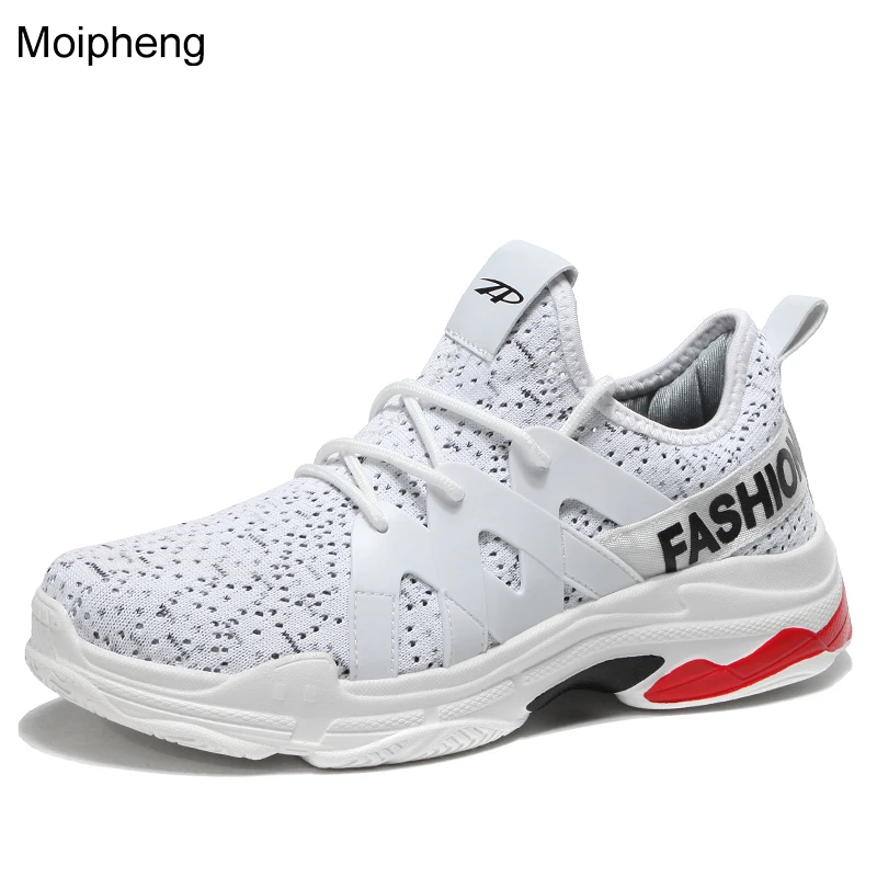 

Moipheng 2019 Summer White Sneakers Women Casual Shoes Mesh Fashion Woman Wedge Shoes Sewing Lover Sneakers Zapatos De Mujer