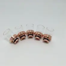 SS+ стеклянная широкая капельная большая крышка для резьбы 510