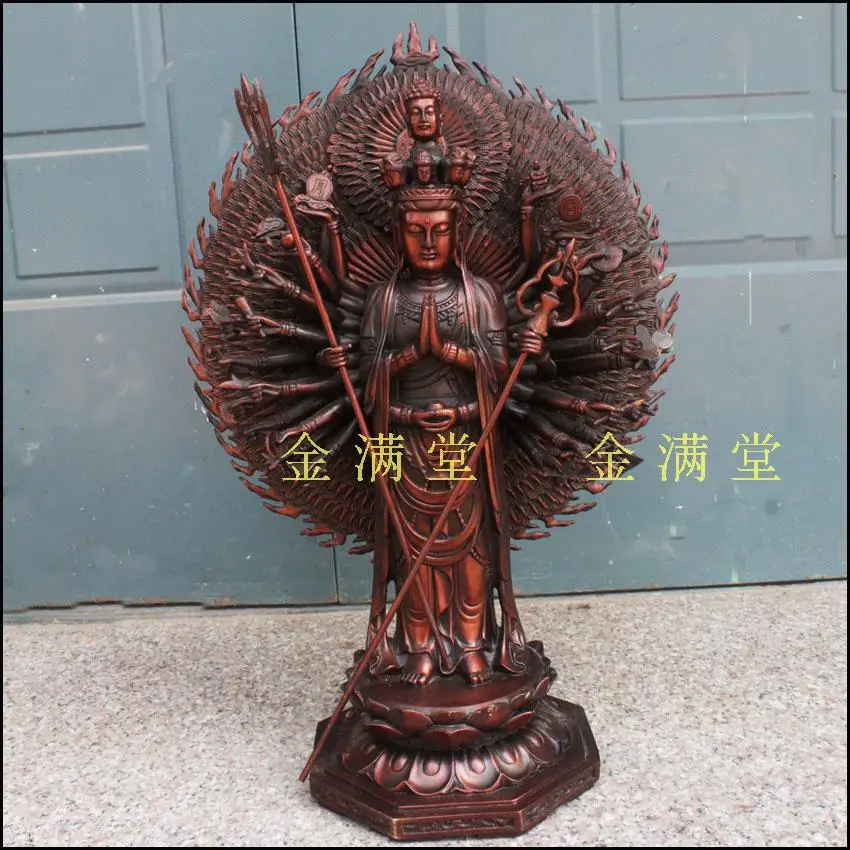 

Bronze home decoration crafts decoration extra large lotus bodhisattva buddha Feng Shui crafts