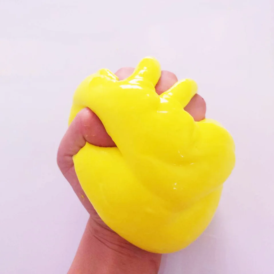 Soft Clear Fluffy Foam Clay Slime Box Magnetic Light Plasticine (2)