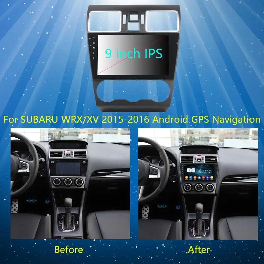 " ips 8 ядерный 4G+ 64G Android 9,0 автомобильный мультимедийный плеер для Subaru WRX Forester радио gps CarPlay Parrot