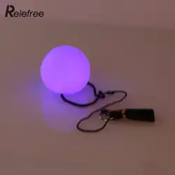 Relefree LED POI светящиеся шары для живота Танцевальная Вечеринка Танцы уровня ручной реквизит красочные